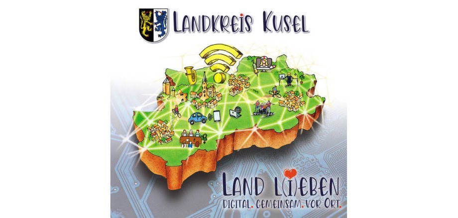altes Logo LAND L(i)EBEN mit Karte Landkreis