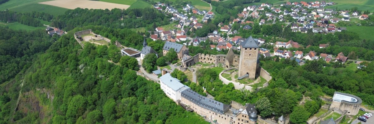 Luftbild Burg Lichtenberg