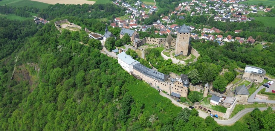 Drohnenbild Burg Lichtenberg
