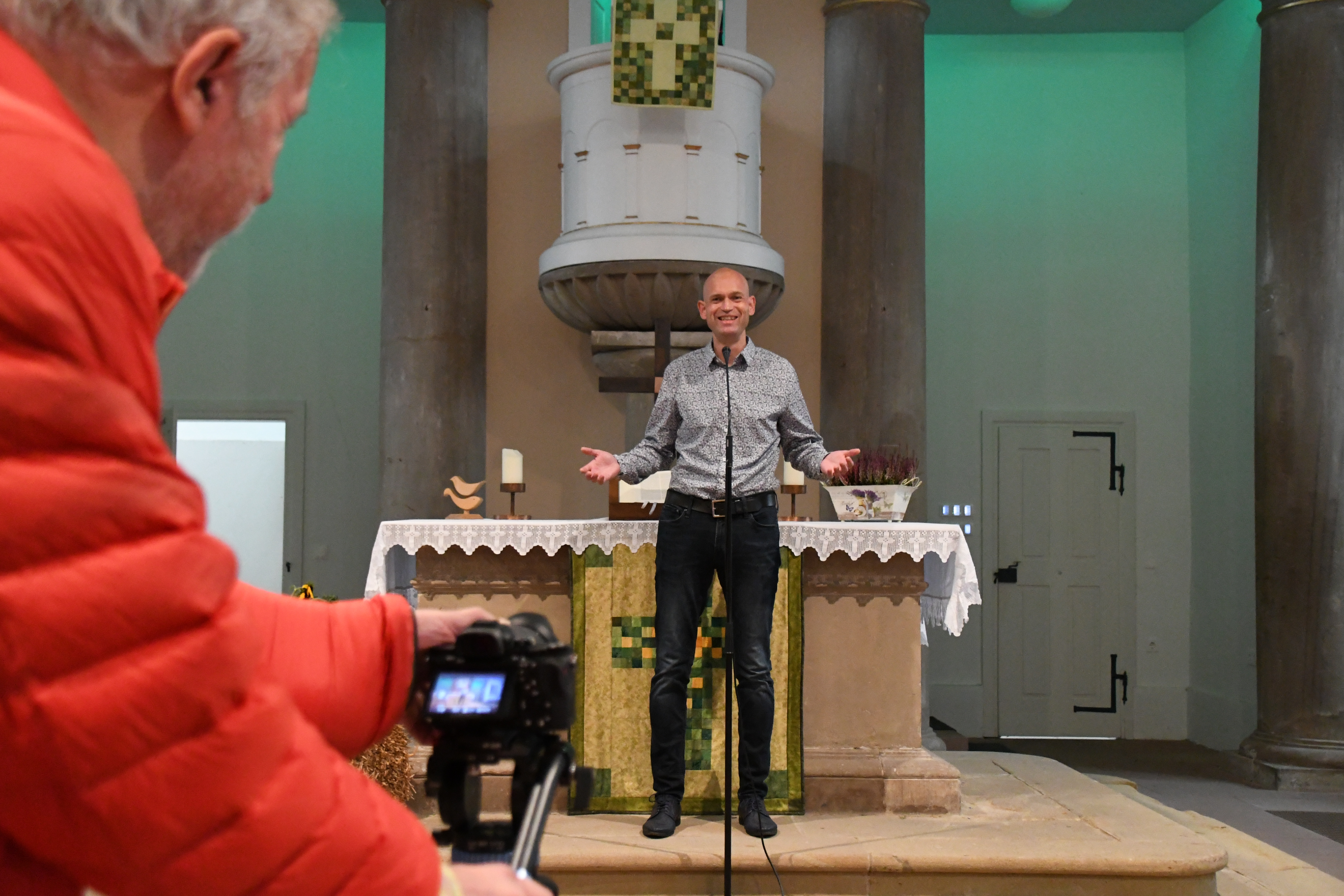 Telegottesdienst Aufnahme Gottesdienst